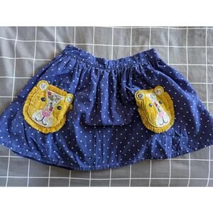 Boden lion pocket cord skirt